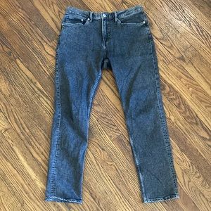 H&M Slimfit jeans in charcoal wash 31X30 in like new condition